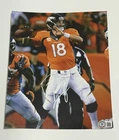 Peyton Manning Signed 8x10 Photo Beckett COA Authentic Autograph Denver Broncos