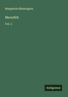 Marguerite Blessington | Meredith | Taschenbuch | Englisch (2025) | Vol. 2