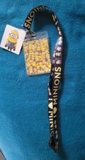 Minions Lanyard ID Badge Holder Keychain Despicable Me Universal Studios