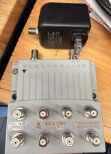 Electroline Eda2800 Rf Amplifier Inserter Pwr Supply House Amp Cable Catv