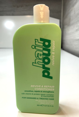 Hair Proud Revive & Repair Conditioner 360ml/12.17oz Smoothes Repairs Strengthen