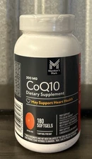 Member's Mark CoQ10 Softgels 200 mg 180 Count EXP 03/2028