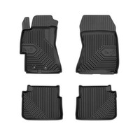 FußMatten Gummimatten No.77 FüR Subaru Impreza Iii 2007-2011 Tpe Schwarz 4 Tlg