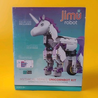 Jimu Robot Mythical UnicornBot Kit Interactive Robotic Building Block Set NIB