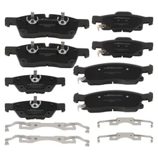 8pcs Front&Rear Ceramic Brake Pad Sets For Dodge Durango 2011-2020 D1455/D1498