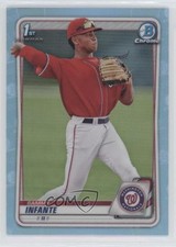 2020 Bowman Draft Chrome Sky Blue Refractor Sammy Infante #BD-48 0a98