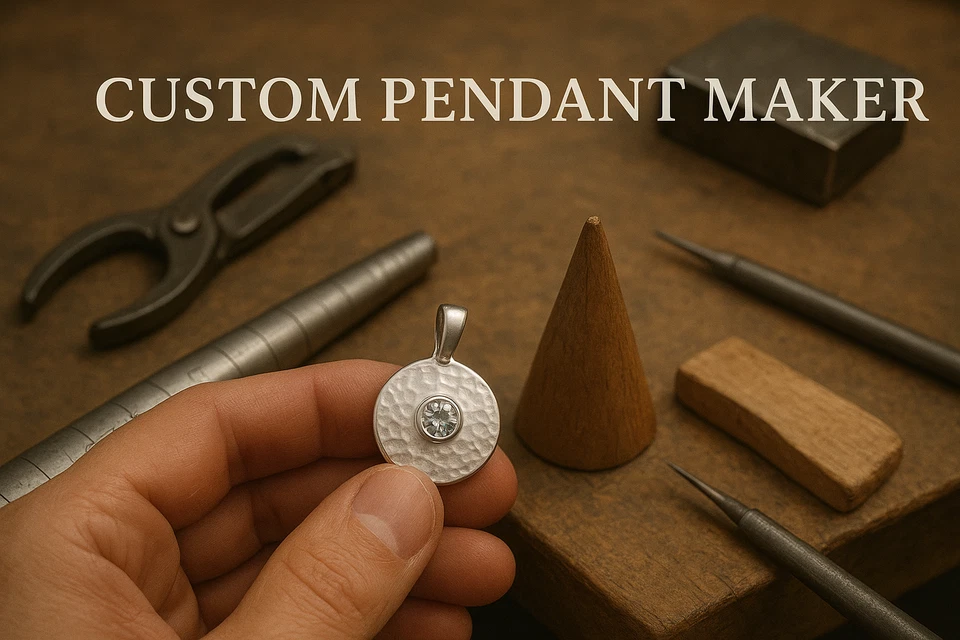 Lab Ruby Halo pendant In Gold Plated 925 Silver 11X9 mm 5 Carat Gemstone - Image 3 of 4