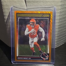 Panini Score 2024 Montez Sweat Lava Parallel #453/630 Chicago Bears