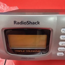 RadioShack Pro-2055 Triple-Trunking Radio Scanner For Parts Order Repair
