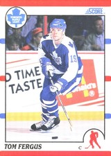 1990-91 Score American #285 Tom Fergus