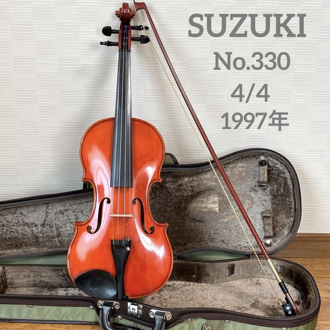スズキ　バイオリン　No.330 4/4 1997年 Suzuki Violin No.330 4/4 1997 | eBay