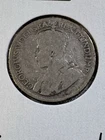 1935 Canada 25 Cents Silver Coin Low Mintage