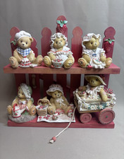 Cherished Teddies Deanna Strawberry Festival 6pc Shelf Set 1997 MPN 706735