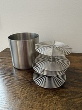 2 OMEGA 35mm Film Developing Reels And Tank, No Lid