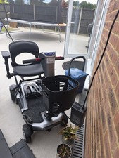 TGA 4-Wheel Mobility Scooter Foldable Swivel Seat Padded Armrests Basket