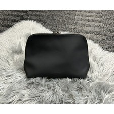 Burberry Beauty Black Makeup Cosmetic Pouch NEW MSRP 125 