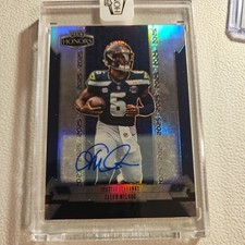 Jalen Milroe Auto 2025 Panini Honors /49 2025 Rookies Seattle Seahawks #13