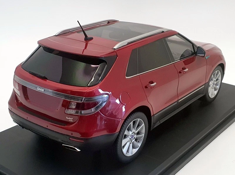 DNA Collectibles 1/18 Scale 000032 - 2011 Saab 9 4 X - Crystal Red - Image 2 of 4