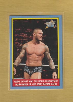2017 Topps WWE Heritage   Thirty Years of SummerSlam #39   Randy Orton