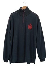 CARLO COLUCCI Herren Pullover Schwarz Casual XXL