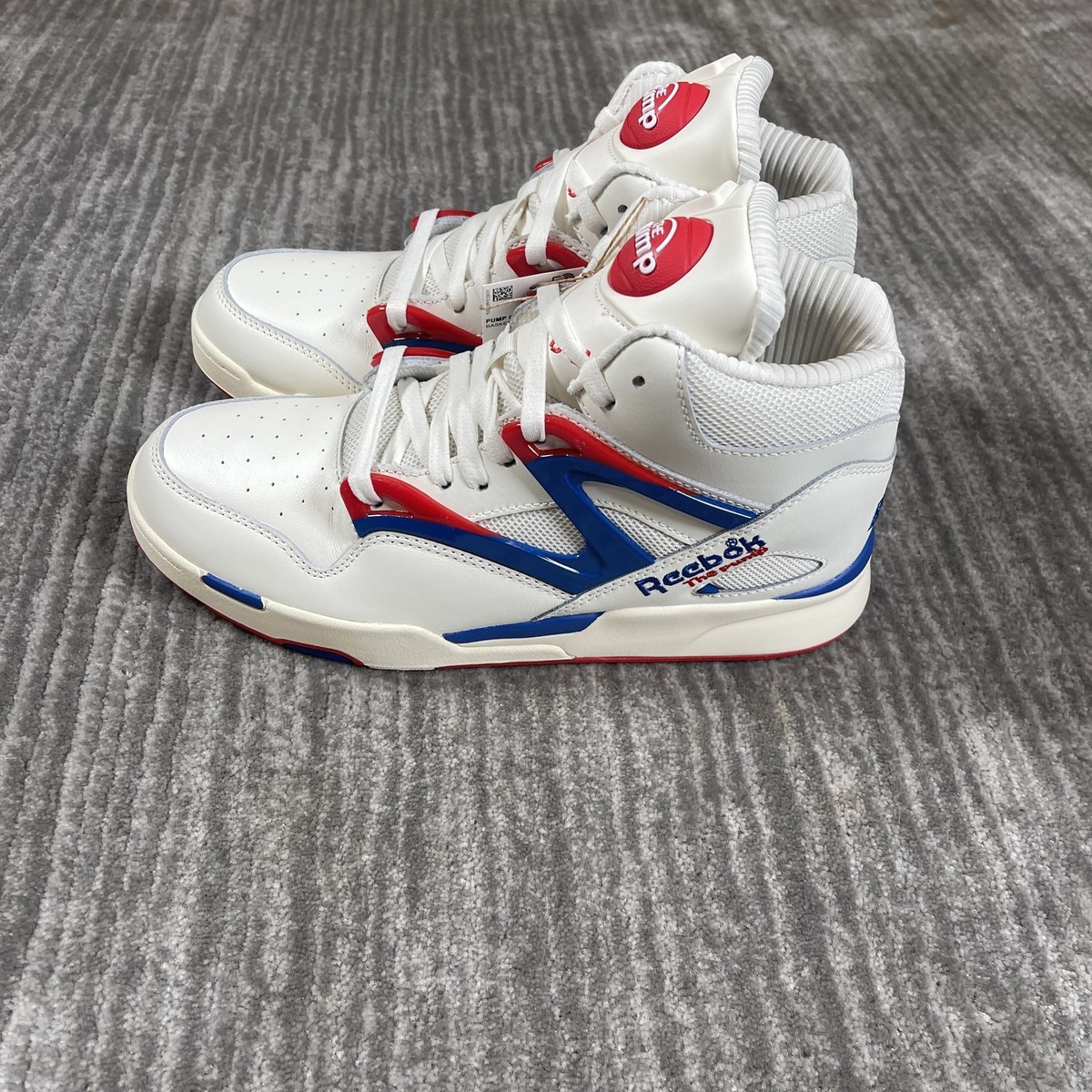 Size 9 - Reebok Pump Omni Zone 2 2022 Chalk Vector Blue for Size 9 - Reebok Pump Omni Zone 2 2022 Chalk Vector Blue for