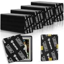 Ding Defend 510-Pack Trading Card Protector Shipping 3.5x4.5 Black Card Shipping