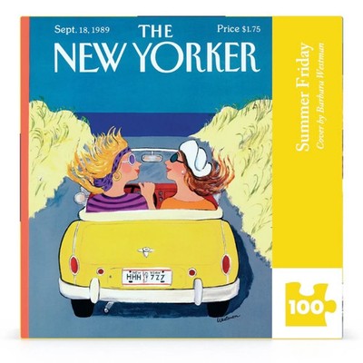 Summer Friday The New Yorker 100 Piece Mini Jigsaw Puzzle NYPC New