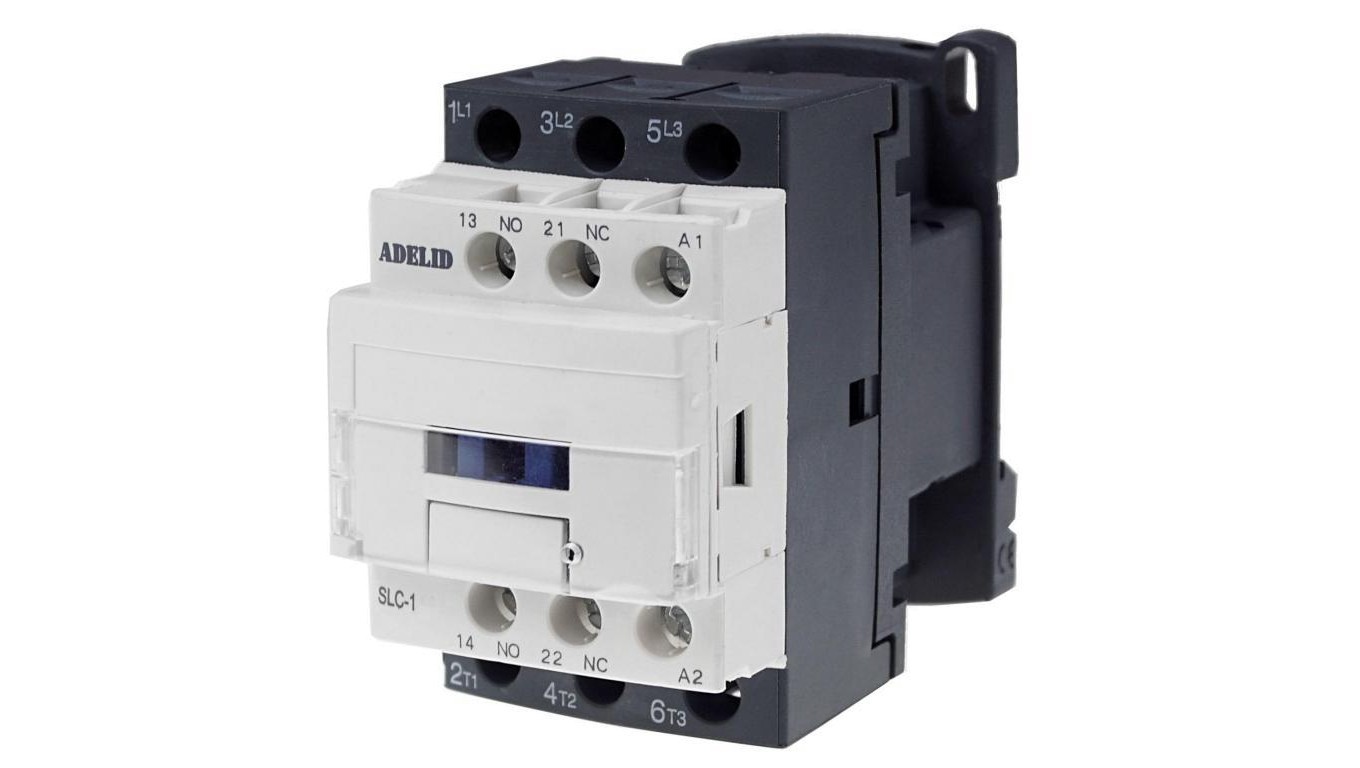 Power Contactors 12A 3P 5.5kW 400V 1xNO 1xNC SL-1211-400