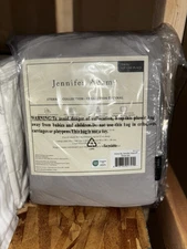 Home Jennifer Adams The Eternal Collection 3 Piece Twin Gray Sheet Set - NEW