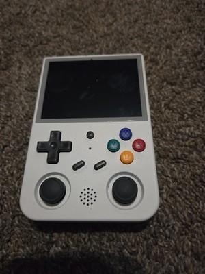 Anbernic RG353V White Handheld Gaming Device no charger