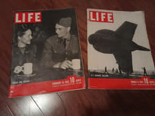 LIFE Magazine March 9, 1942  Feb 16, 1942 U.S. Barrage Balloon, Singer & Soldier