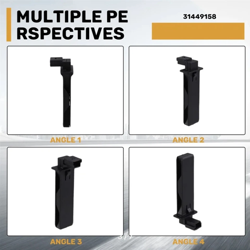 Temperature Sensor For Volvo S60 III S90 II 2014-2019 31449158 ABS Black NEW Car - Image 3 of 4