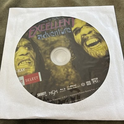 Bill and Ted's Excellent Adventure Bluray - Disc Only. Read Description.