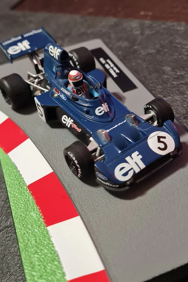 Modellino F1 1:43 Tyrrel 006 1973 - Jackie Stewart - Marca F1 Collection custom - Immagine 2 di 3