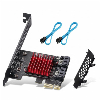 PCI-E 1x SATA Erweiterungskarte 2 Anschlüsse 6 Gbit s JMICRON