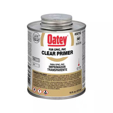 16 Oz. Clear CPVC and PVC Primer