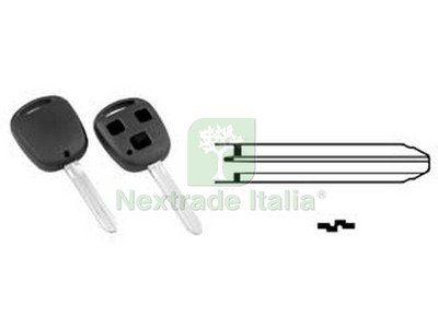 Guscio Per Chiave Per Daihatsu Per Terios Per Sirion 2 Vecchio Modello Custodia Protettiva Per Portachiavi(Black