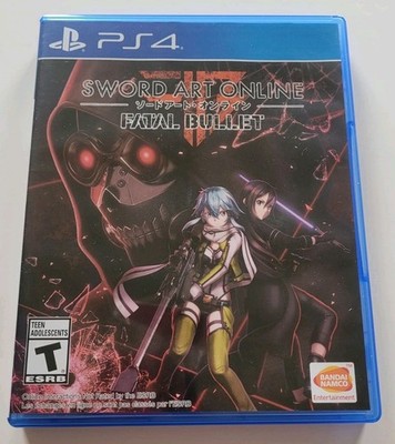 Sword Art Online: Fatal Bullet - PS4 ''Open Box'' See Description.