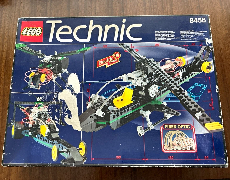 LEGO Technic 8456 Fiber Optic Multi Set / Multi Racer Set (with Fibre Optics), photo 1 of 5