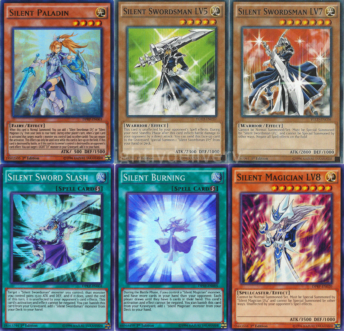 Yugioh Complete Silent Swordsman - Magician Deck **HOT** +