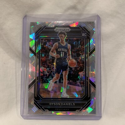 Dyson Daniels 2022-23 Panini Prizm CRACKED ICE RC 