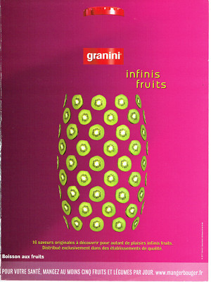 Advertising 088 2009 Granini Kiwi Fruit Drink