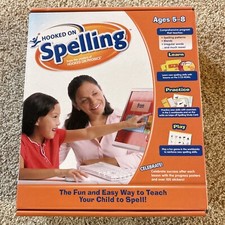 Hooked on Spelling Program Age 5-8 CDs Workbooks Progress Posters Stickers