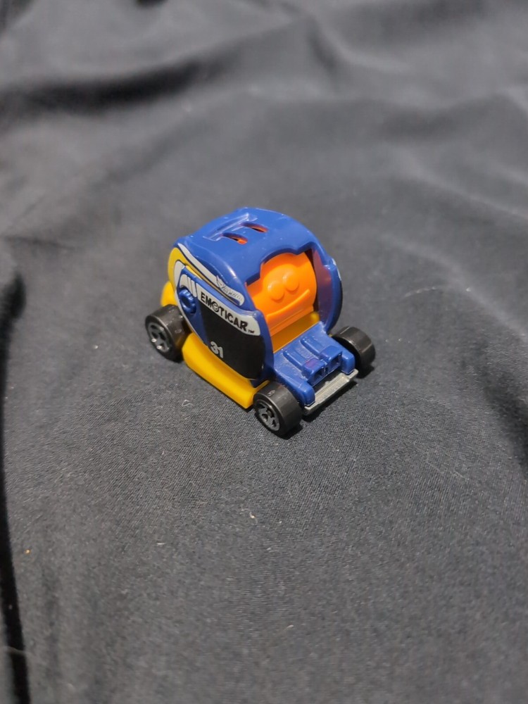 Hot Wheels EMOTICAR DTX20 2016 Car 1:64 Scale Loose Blue Miniature Toy Car #31