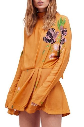 NWT Free People Gemma Tunic Long Sleeve 