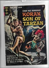 EDGAR RICE BURROUGHS KORAK SON OF TARZAN #6 1964 VERY FINE- 7.5 4529