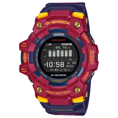 【*る様 CASIO G-SHOCK GBD-100BAR-4JR FCBarc CASIO G-SHOCK GBD-100BAR-4JR FC Barcelona Matchday Collaboration