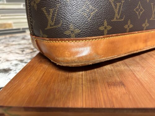 Bolso de Mano Louis Vuitton Monograma Alma Cuero Lona Marrón FL0062 - Imagen 6 de 13