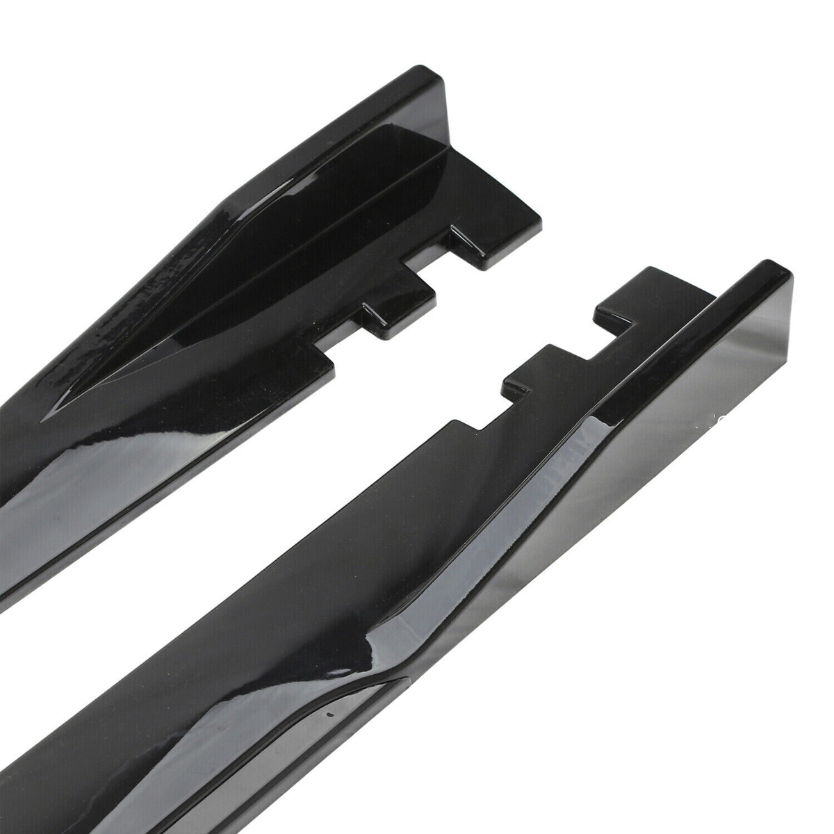 Glossy Front Lower Bumper Lip Splitter Spoiler +Side Skirt For Kia Optima 2010