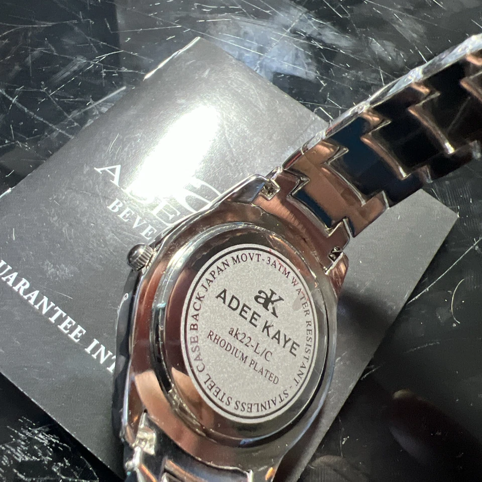 Adee Kaye男士腕表Ak22 L/C水晶镜头手表 — 第 4/4 张图片